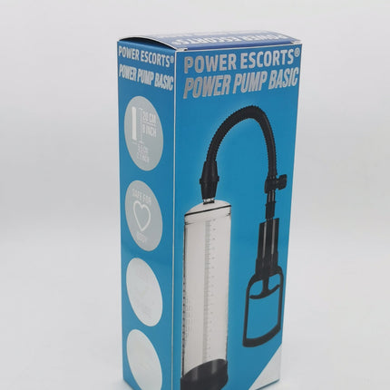 Power Escorts - BR170 - Power Pump Basic - Penis Pump - Transparent
