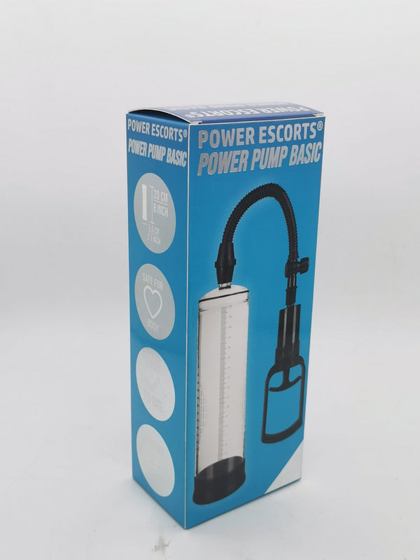 Penispomp Basic Transparant met Handgreep
