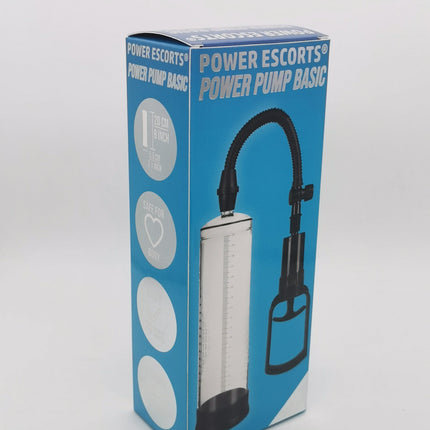 Power Escorts - BR170 - Power Pump Basic - Penis Pump - Transparent