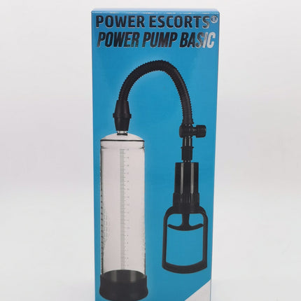 Power Escorts - BR170 - Power Pump Basic - Penis Pump - Transparent