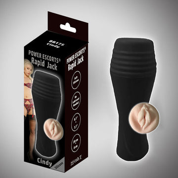 Rapid Jack Cindy Vagina Masturbator 20 x 8 cm - Huidskleur