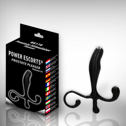 Prostate Anal Plug 12.5 × 2.5 CM Black
