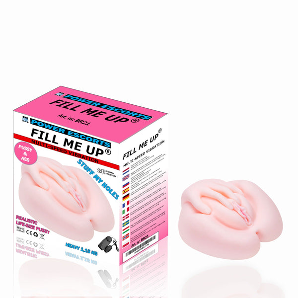 Fill Me Up Vibrierender Masturbator 1,1 kg Hautfarben