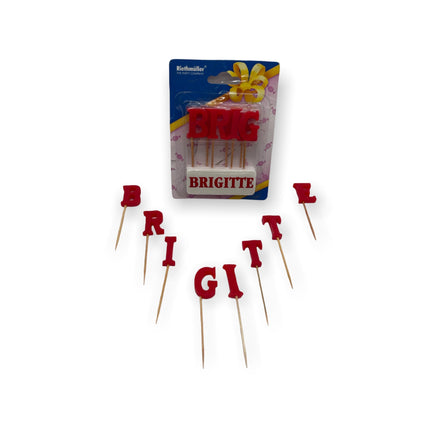 Personalize Any Birthday With Our Name Candles In 100 Different Names