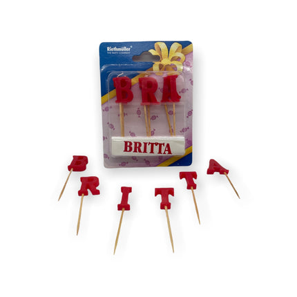 Personalize Any Birthday With Our Name Candles In 100 Different Names