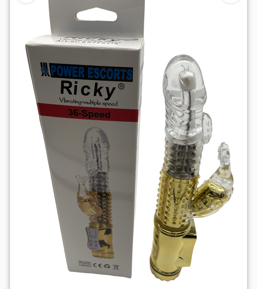 Ricky Gold G-Spot Vibrator Rabbit - 36 functies