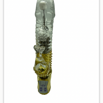 Power Escorts - Br06 - Ricky Gold G Spot Vibrator - Rabbit - 36 functions