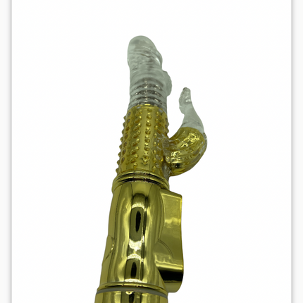 Power Escorts - Br06 - Ricky Gold G Spot Vibrator - Rabbit - 36 functions