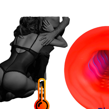 Luxury Play Big Rechargeable Masturbator - Heating - 2 Motors - Black - LP04 - Colour Box