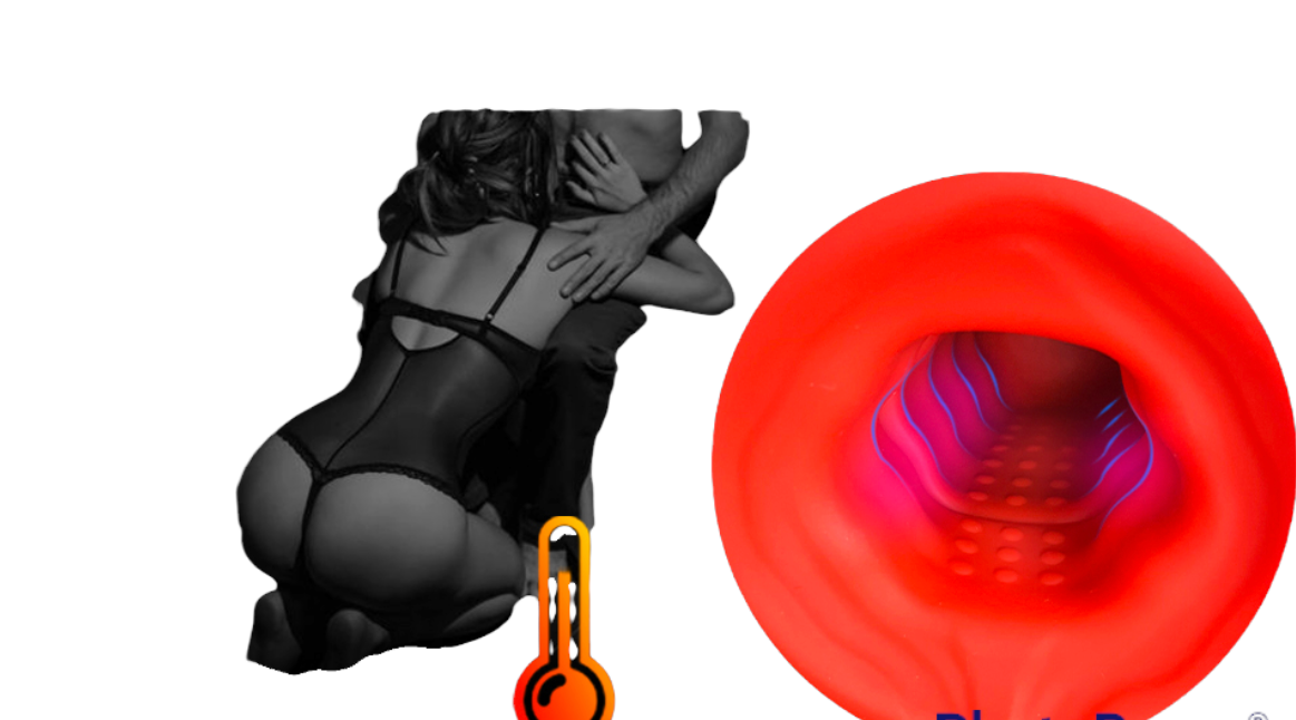 Luxury Play Big Rechargeable Masturbator - Heating - 2 Motors - Black - LP04 - Color Box