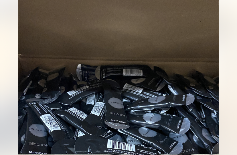 Gleitmittel auf Silikonbasis 10 ml – 250 Stück