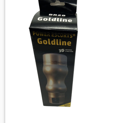 Power Escorts - BR28 - Goldline Vibrating Pussy Masturbator - 12-Speed ​​- 22 CM - Beige Color
