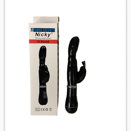 Power Escorts - Br05 - Nicky G Spot Vibrator - Black