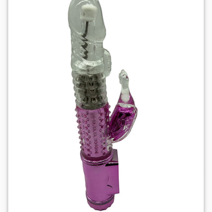 Power Escorts - Br06 - Ricky G Spot Vibrator - Rabbit - Pink