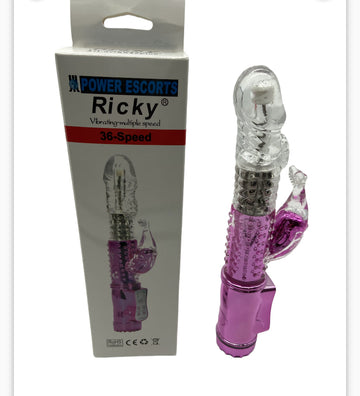Ricky G-Spot Vibrator Rabbit Roze 23 cm