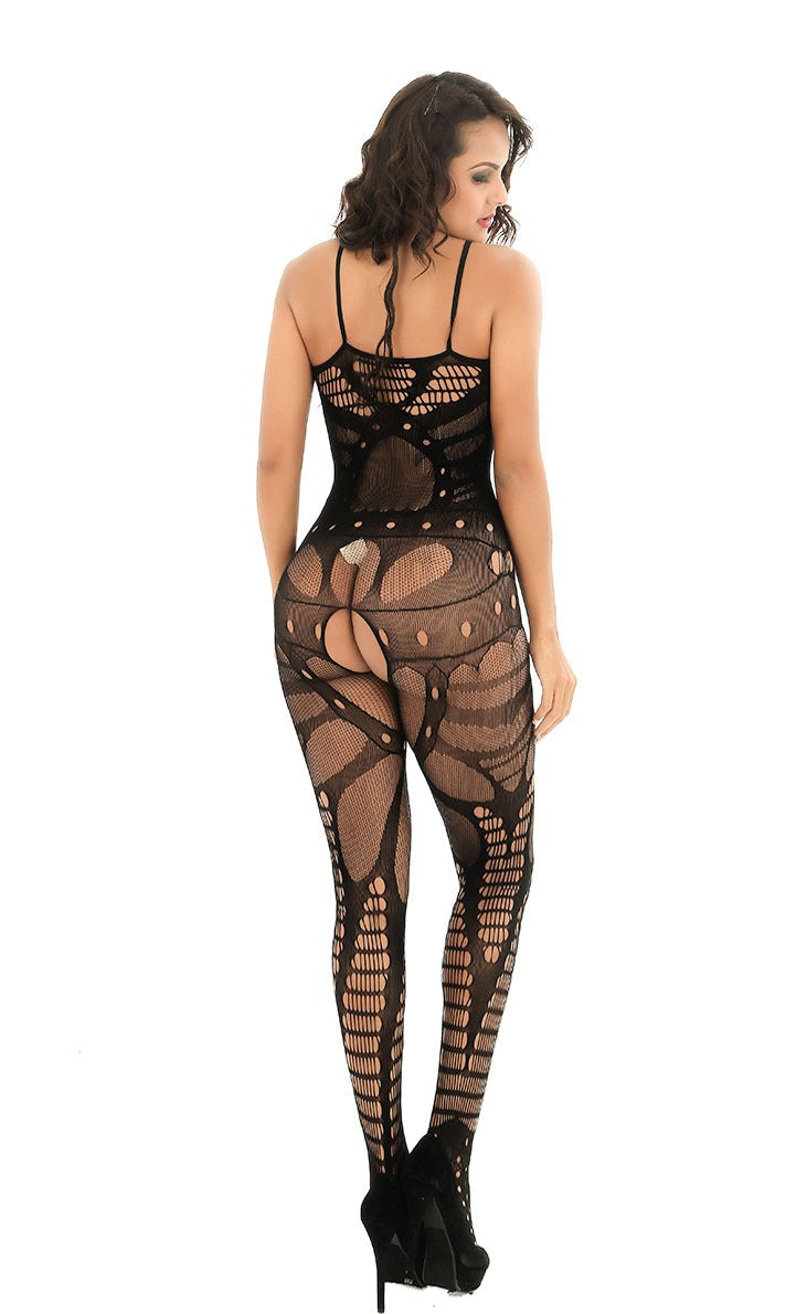 Geheimzinnige Schoonheid - TL22 - Sensuele Lingerie Set - One Size Fits Most - Geschenkdoos - Zwart