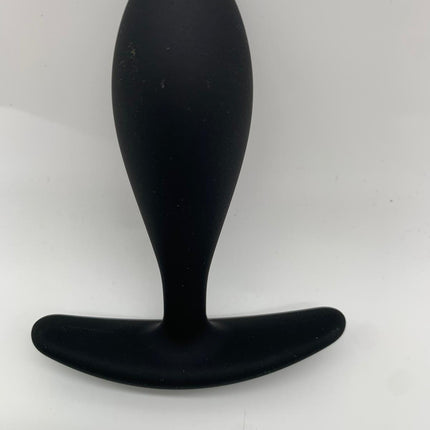 Argus T-Plug Siliconen Groot Formaat 10 Cm - Zwart - Verpakt in Sterke Blister - AT 001115