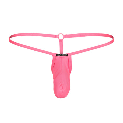 CUT4MEN - C4M09 - LoopString Pouch Men Underwear - Neon Coral - 2 Sizes - 1 Piece