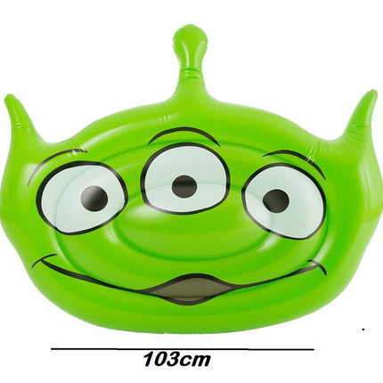 Take a dive into space with the Disney Pixar Alien Pool Float 103cm