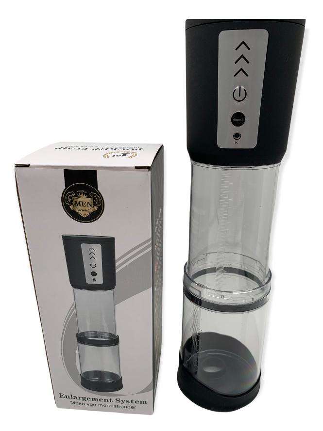 Argus - Automatische Pocket Pomp - Elektrische Penis Pomp - Gemakkelijk in te schalen - Doorzichtig - 110088 - 25 cm x 7 cm