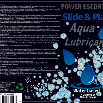 Power Escorts BR02 + DR04 COMBI PACK - Big Masturbator + Lubricant