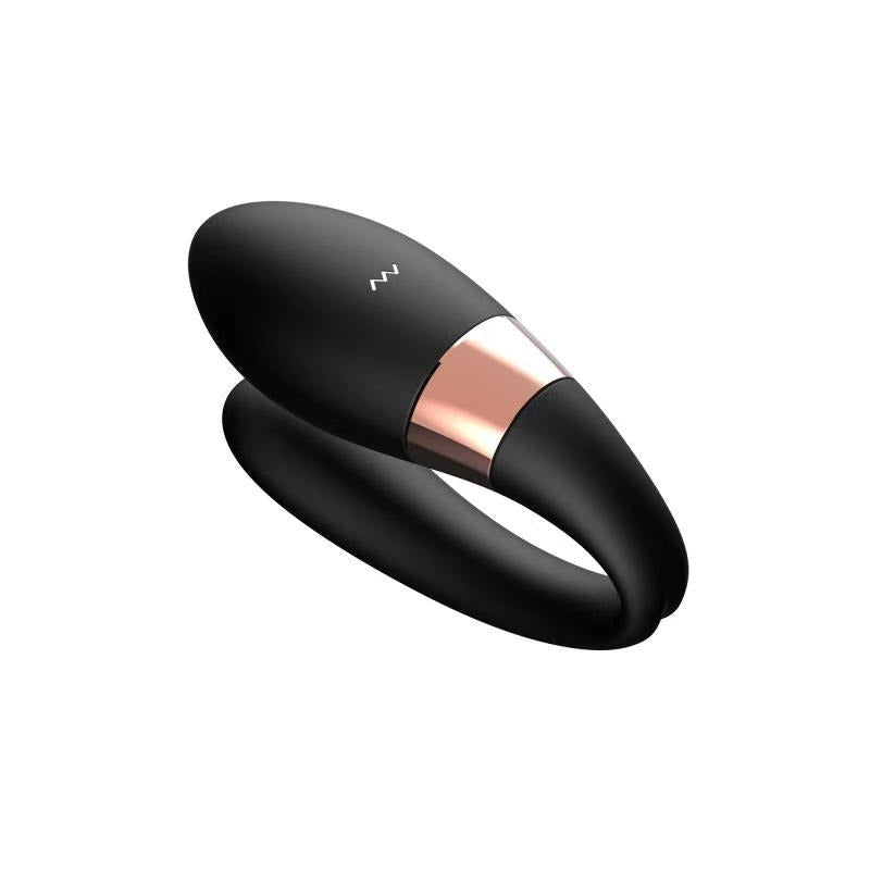 Power Escorts - BR151 Black - U-Vibe Couple Vibrator - Remote Control - 7 Functions