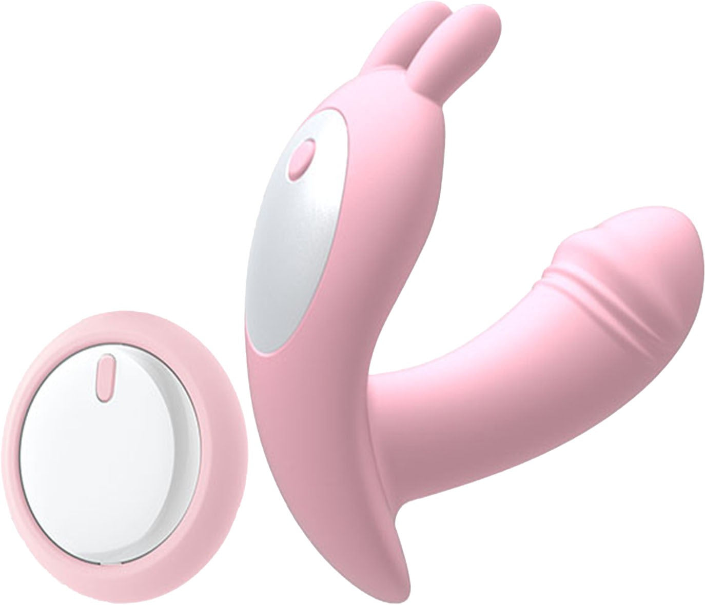 Luxury Play - LP02 - Panty Vibrator - 10 Speed - easy remote control - Rechargeable - Sexy G spot & Clit Vibrator - Trendy Pink - Silicone - low noise less than 40 db - Luxury Colourbox