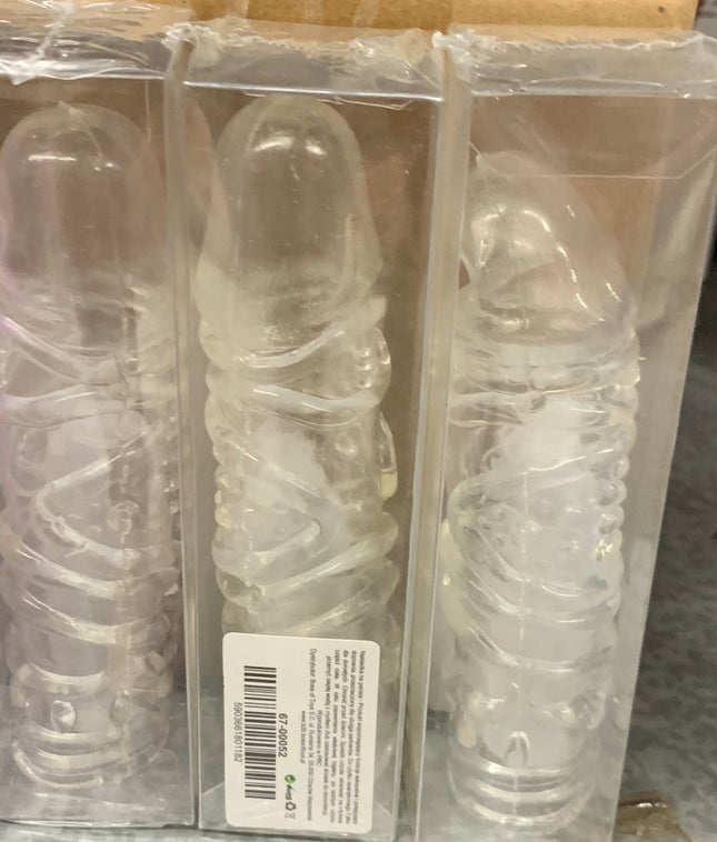 Bossoftoys - 67-00052 - Penis extender - flexibel Gel - Penis Sleeve Clear - Lenght 12 cm - clear box