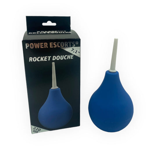 Power Escorts Rocket Anal Douche - 220 ML - BR149Blue