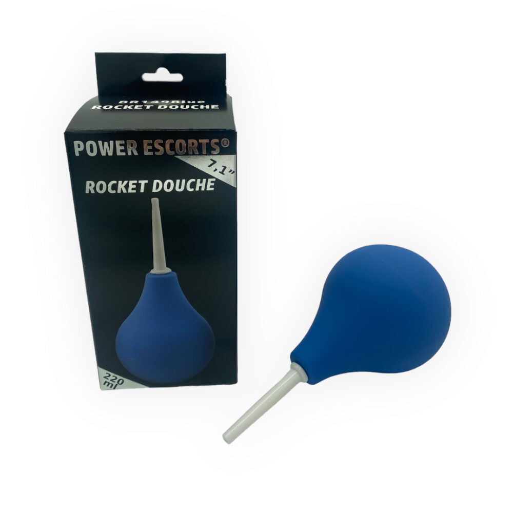 Power Escorts Rocket Anal Douche - 220 ML - BR149Blue