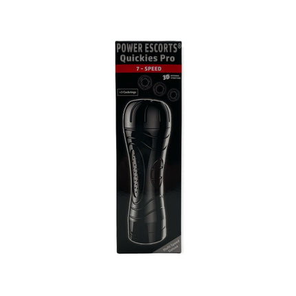 Quickies Pro Masturbator 24 cm met 3 Cockringen