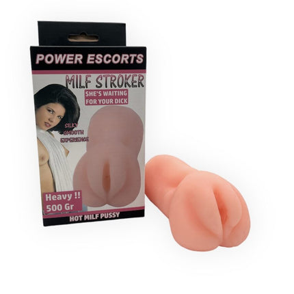 Power Escorts - BR47 - Milf Stroker - Body Masturbator - 500 Grams - Flesh