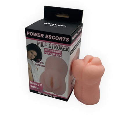 Power Escorts - BR47 - Milf Stroker - Body Masturbator - 500 Grams - Flesh