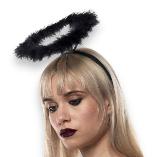Role Play - Angel Ring Tiara Black
