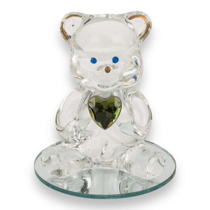 Kinky Pleasure - B081 - Glass Bear Statue - 5cm - Available in 12 Colors