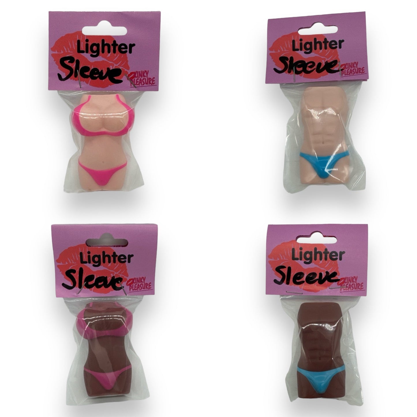 Lighter Cover Sexy Body for Man or Woman in 3 Colors