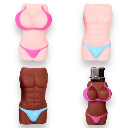 Lighter Cover Sexy Body for Man or Woman in 3 Colors