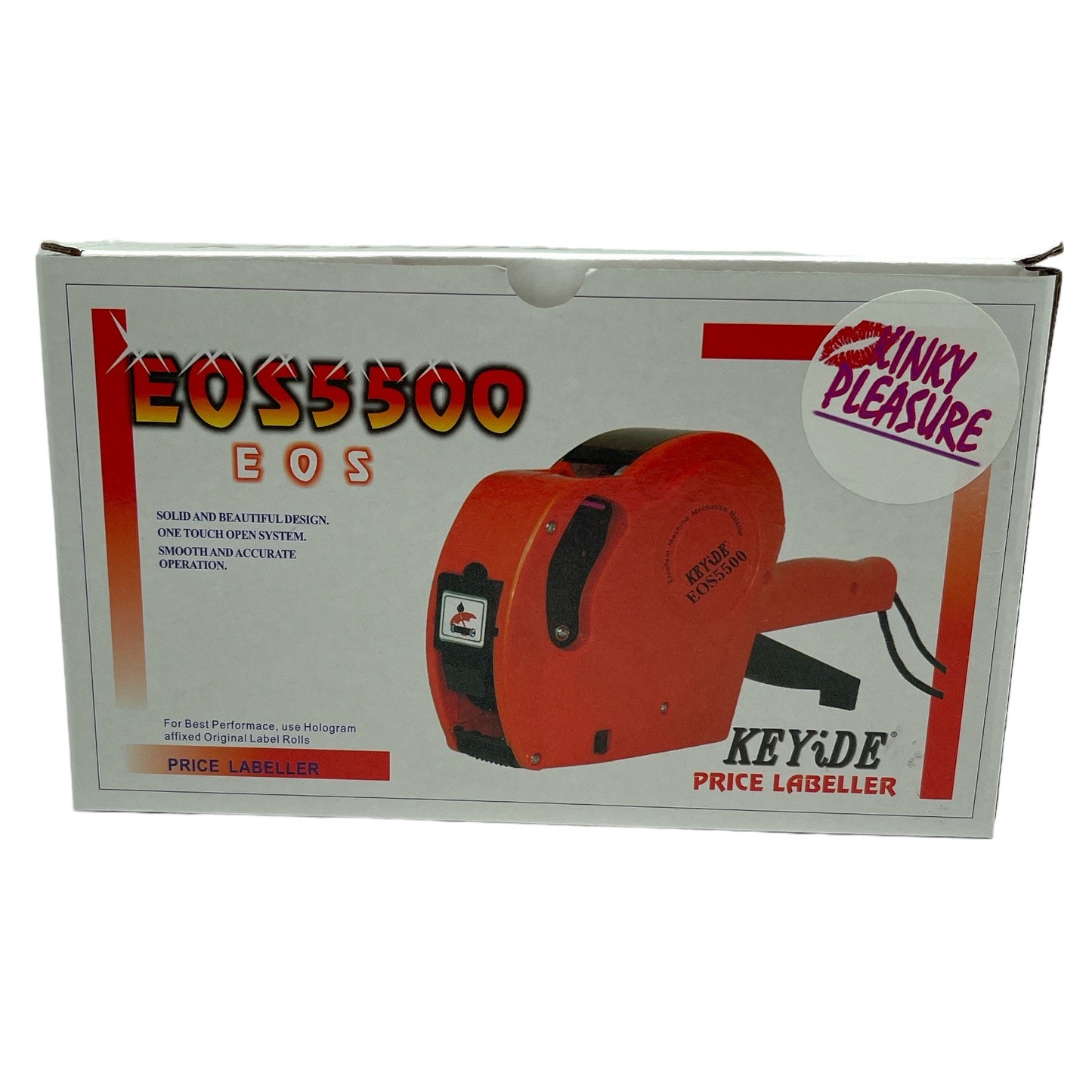 Prijstang Met Prijs Stickers - 5500 Stuks - 3 Rollen Inkt - Blauw