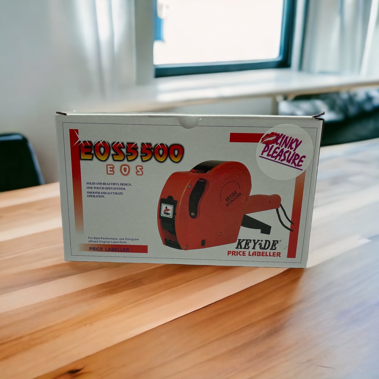 Prijstang Met Prijs Stickers - 5500 Stuks - 3 Rollen Inkt - Blauw