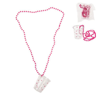 Shot Glass Necklace - A Stylish Accessory for Party Goers