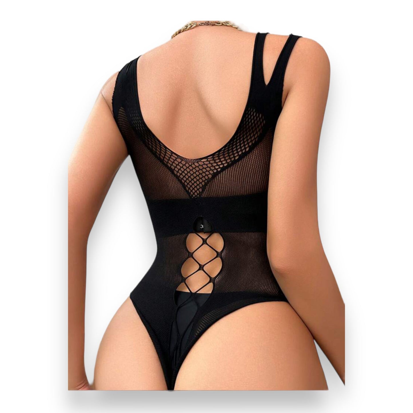 Body Stocking Black One Size Fits Most - BULK Offer