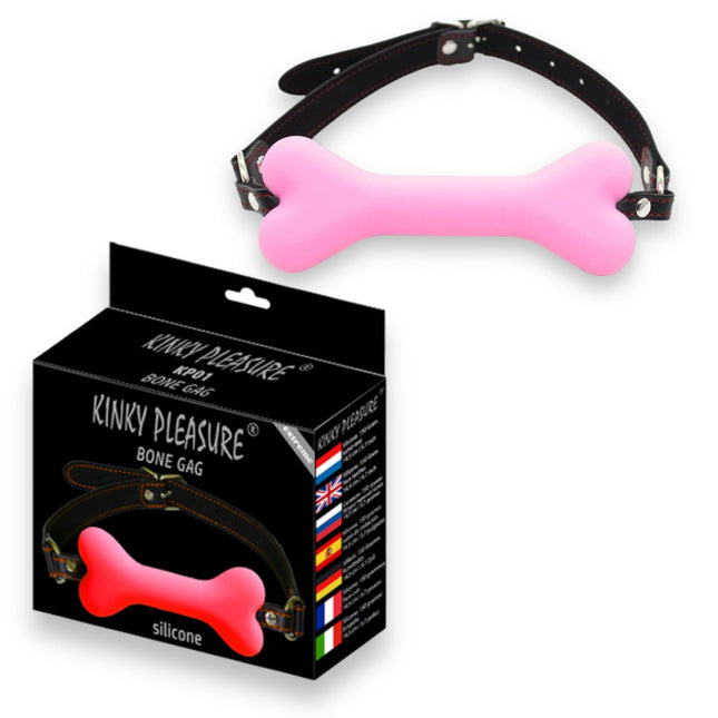 Siliconen Botvormige Mondband 'Ball Gag' | Kinky Pleasure KP02