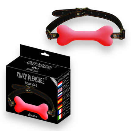 Siliconen Botvormige Mondband 'Ball Gag' | Kinky Pleasure KP02