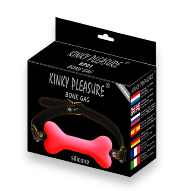 Siliconen Botvormige Mondband 'Ball Gag' | Kinky Pleasure KP02