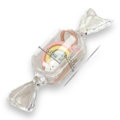 Mini Plastic Box In The Shape Of Candy - Keep Your Little Secrets With Sweetness 