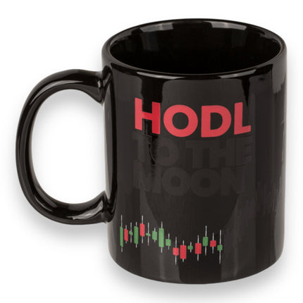 Kinky Pleasure - B055 - Heat Reacted - Hodl To The Moon Drinking Mug - 300ml