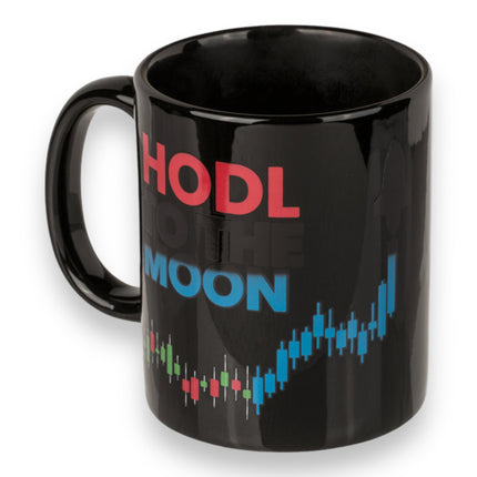 Kinky Pleasure - B055 - Heat Reacted - Hodl To The Moon Drinking Mug - 300ml