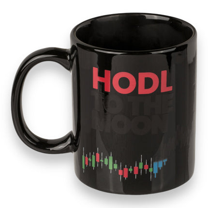 Kinky Pleasure - B055 - Heat Reacted - Hodl To The Moon Drinking Mug - 300ml