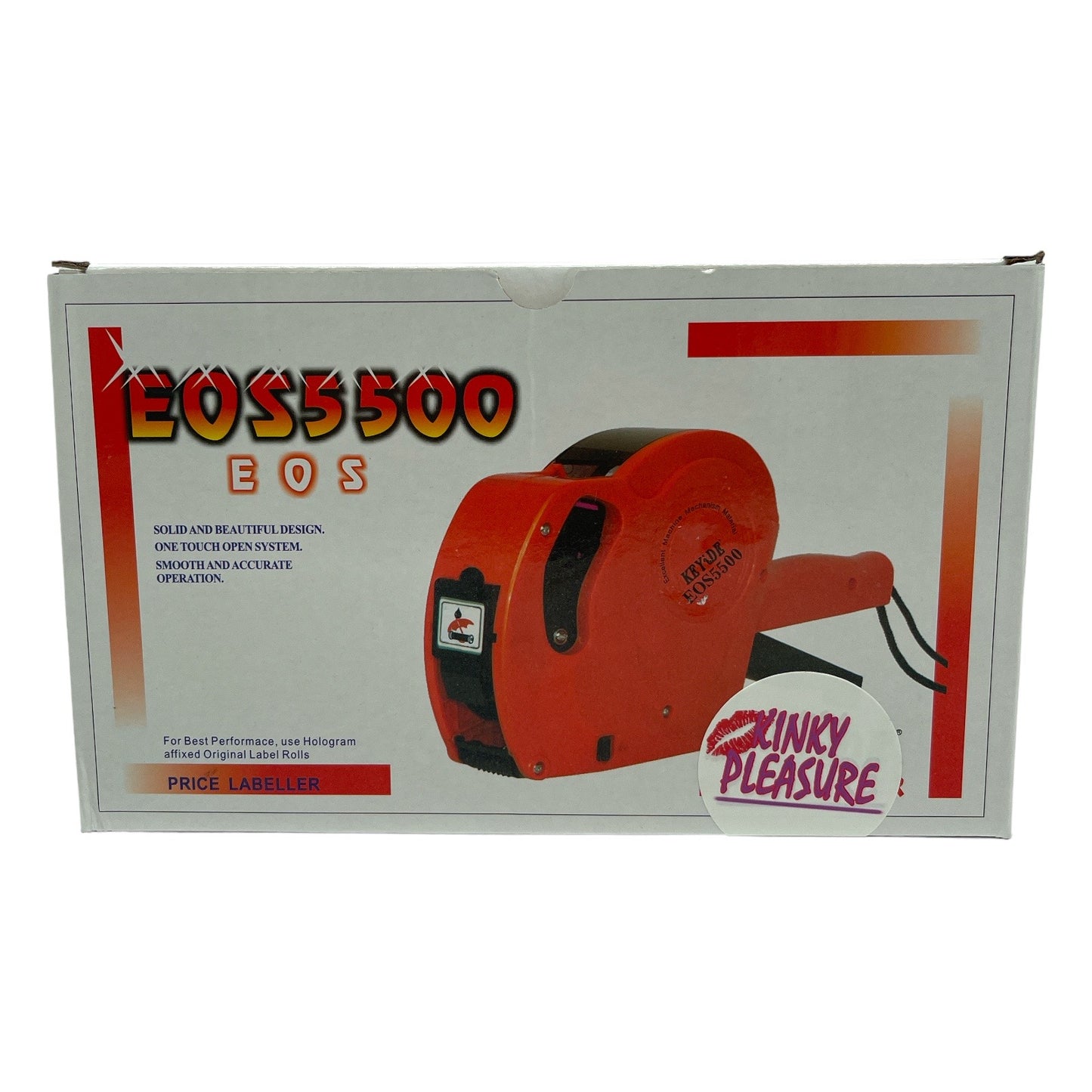 Prijstang Met Prijs Stickers - 5500 Stuks - 3 Rollen Inkt - Blauw