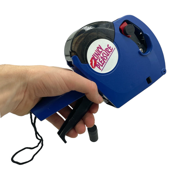 Prijstang MX-5500 blauw met 5500 stickers en 3 inktrollen